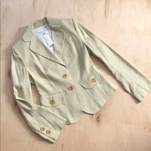 BNWT Banana Republic Linen  Blazer Size 4
